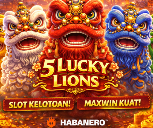 5 Lucky Lions – Slot Keberuntungan Asia dengan Lima Singa